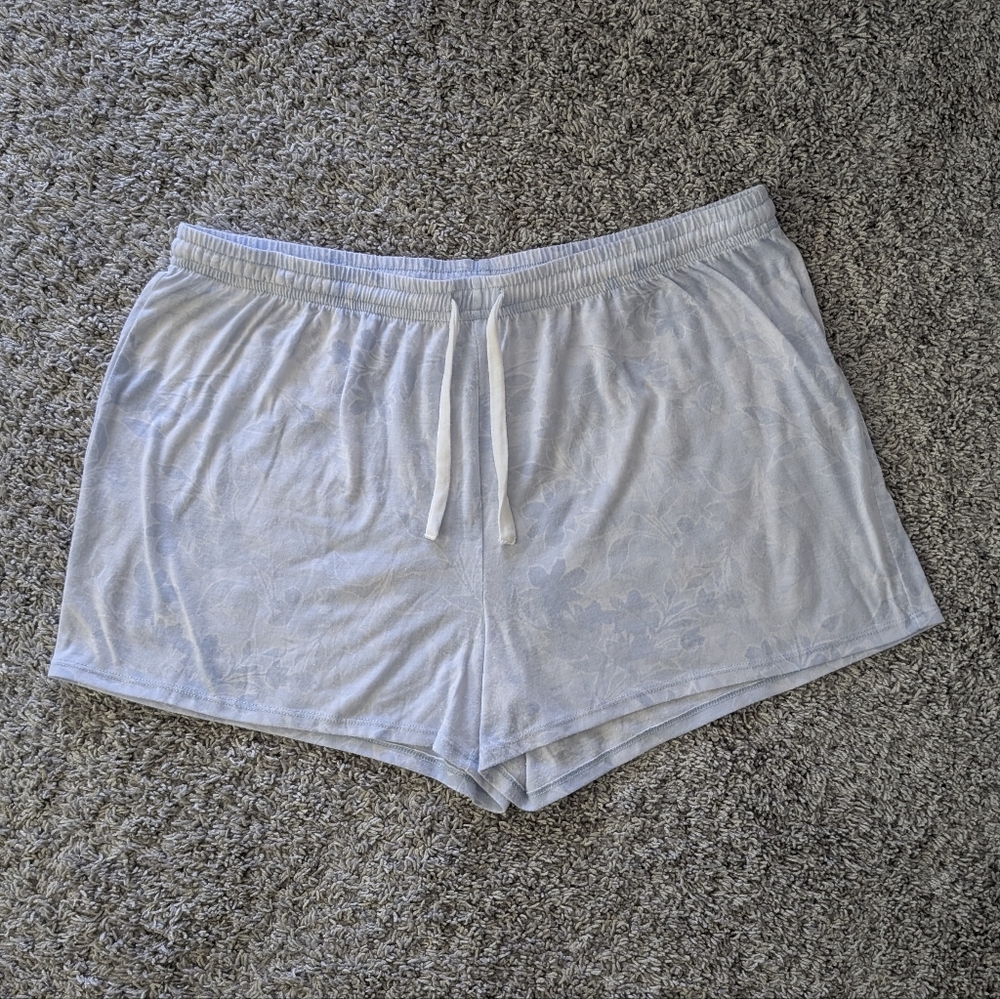 Women's pajama shorts Tie dye floral print